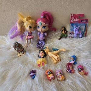 Barbie Dreamtopia Doll Set with Pink and Yellow Hair